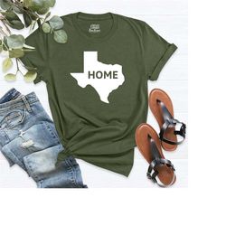 texas home shirt, texas shirt, home state shirt, tx tee, houston texas, texas map silhouette tee, texas tee