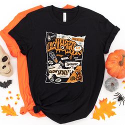 vintage retro halloween tshirt, cute halloween theme shirt, halloween vintage, vintage fall shirt, pumpkin shirt, bad wi