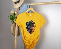 watercolor monstera shirt, plant lady shirt, plant mama crewneck, plant mama gift, plant mom shirt, plant shirt, plant l