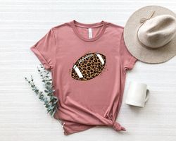 leopard football shirt, football game day shirt, game day football, match shirt,fall football shirt, football shirt for