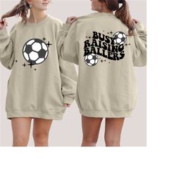 busy raising ballers sweatshirt,back and front design,busy raising ballers shirt,baseball mom shirt,trendy baseball shir