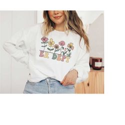 wildflower emergency department crewneck er nurse emergency room tech gift er tech sweatshirt emergency nurse gift ed nu