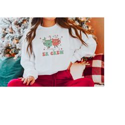 christmas emergency department crewneck christmas er nurse xmas crew emergency room tech gift er tech sweatshirt emergen