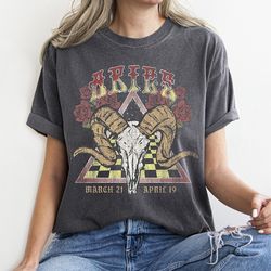 aries zodiac vintage tee, celestial aries shirt, oversized tee, astrology, horoscope, birthday gift, gift for her, comfo