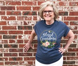 blessed grandma shirt,blessed grandma gift,floral grandma shirt,,best grandma ever,mothers day grandma,gift for grandma,