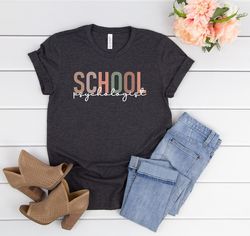 school psychologist shirt,school psych shirt,psychologist shirt,psychology shirt,psychologist shirt women,first day of s