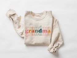 grandma sweatshirt, retro cute grandma sweater, i'm a cool grandma sweater, funny grandma gift hoodie, pregnancy announc