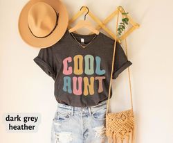 cool aunt shirt for auntie, aunt gifts, retro auntie shirt, funny aunt shirt, godmother proposal tee, godmom tee, retro