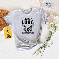i am a lung cancer survivor shirt, lung cancer survivor shirt, cancer fighter shirt, cancer awareness shirt, cancer warr