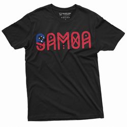 men's samoa t-shirt samoa coat of arms samoa coat of arms flag patriotic country nation tee