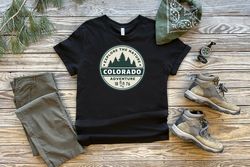 colorado shirt, colorado mountain shirt, colorado vacation tee, camping shirt, state sweater, hiker shirt, nature lover