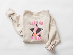 let's go girls child shirt, kids graphic tee, rodeo graphic tee, young cowgirl shirt, kids country fashion, children's w