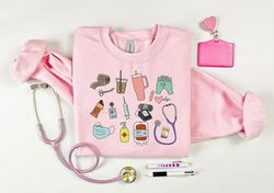 nurse sweatshirt and hoodie, for work cute nurse shirt nurse t-shirt tshirt rn nurse shirt registered nurse shirt nursin