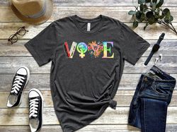 vote sweatshirt, banned books shirt, reproductive rights tee, political activism shirt, election shirts, lgbtq shirt,fem