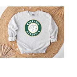 oakland athletic sweater a vintage crewneck retro baseball throwback game day shirt tailgate 90s fan gift for her comfy