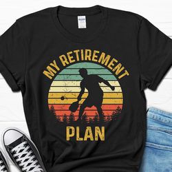 funny pickleball shirt, father's day retirement plan gift, retired grandpa men's t-shirt for him, dad gifts for men, fun