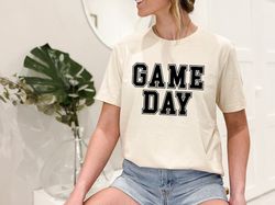 football game day shirt, t-mom shirt, football shirt for women, sports mom shirt, mothers day gift, family football shir