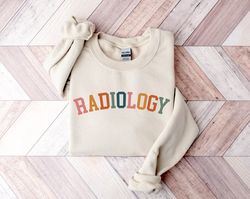 radiology sweatshirt, rad tech sweater, retro radiologist gift, xray tech, gift for radiologic technologist, medical sta