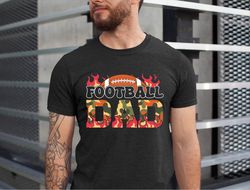 american football dad tshirt, football dad shirt, father's day gift tee, american football dad, usa football lover dad