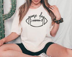 game day football shirt, football shirt, game day tee, women football shirt, game day tshirt, football season tee