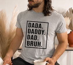 dada shirt, dad shirt, fathers day shirt, gift for dad, fathers day gift, dad tshirt idea, papa shirt, best dad ever, da