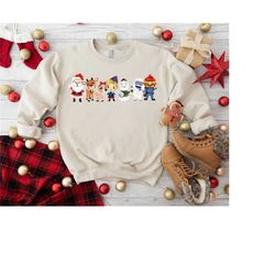 rudolph reindeer family matching sweatshirt, christmas friends matching shirts, christmas family gifts, christmas movie,