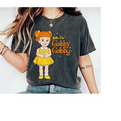 hello i'm gabby gabby shirt, toy story t-shirt, disney family vacation, disneyland trip