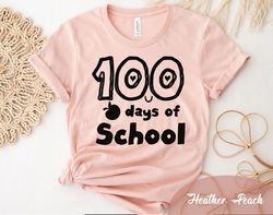 100 days of school shirt, 100 days brighter shirt, teacher shirt, 100th day of school, back to school shirt, teacher gif