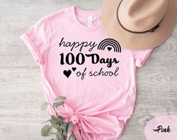 100 days of school shirt,teacher gift shirt,school shirt for student, 100th day celebration shirt, teacher appreciation