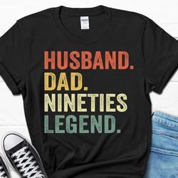 husband dad nineties legend gift, 30th birthday men's t-shirt, born in 1994 gifts for men, 30th birthday party shirt, tu