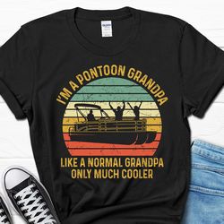 funny boating t-shirt for him, pontoon owner gifts, sailing men's gift, boat lover shirt from wife for men, husband dad