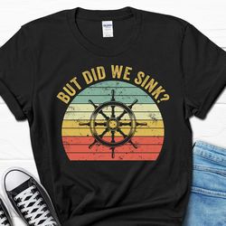 grandpa pontoon lover men's gift, boating shirt for men, sailing t-shirt for him, papa boat owner tee from wife, husband