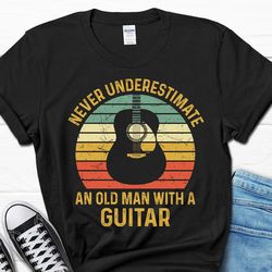 Husband Guitarist Gifts, Guitar Lover T-Shirt From Wife, Funny Guitar Men's Shirt, Guitar Owner Gift For Men, Father's D