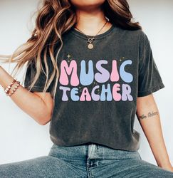 Music Teacher T-Shirt, Music Teacher Gift, Teacher Appreciation Gift, Cute Teacher Gift, Gift For Teacher, Vintage Teach