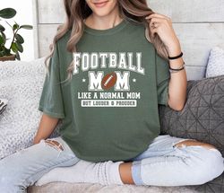 football mom shirt, gifts for mom, birthday gifts for her, cute mama shirt, football mom t-shirt, cute football shirt, w
