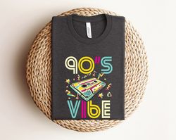 retro 90's vibe shirt, vintage 90s shirt, vintage 90s music lover shirts, 90s clothes for women, 90s themed party outfit