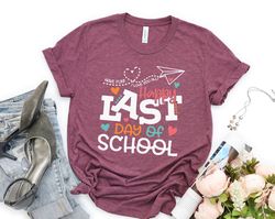 last day of school retro shirt, funny teacher shirt, happy last day of school shirt, teacher gift shirt, school t-shirt,