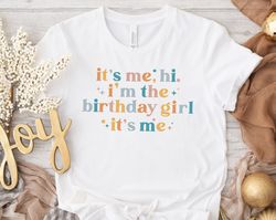 i'm the birthday girl t shirt, girl birthday shirt, retro birthday shirts, birthday queen party, song shirt,