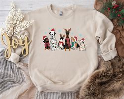 dogs christmas lights shirt, mixed breeds dogs christmas sweatshirt, dog lover christmas shirt, christmas sweatshirt, ch