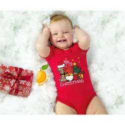 baby bodysuit for christmas, cute christmas kids shirt, christmas baby grow outfit , xmas toddler shirt ,first christmas