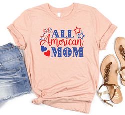 all american dad mom shirt, patriotic shirt, independence day, 4th of july shirt, dad shirt, mom shirt