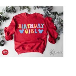 birthday girl sweatshirt, girls birthday party, birthday squad sweatshirt,, birthday girl, birthday party girl, birthday