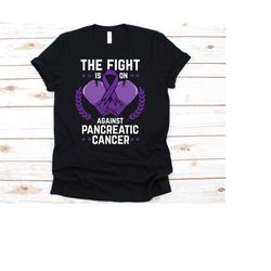 pancreatic cancer shirt, pancreatic cancer, cancer awareness, cancer support, purple awareness, pancreatic shirt, boxing