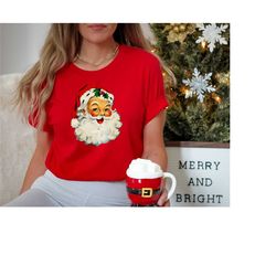 santa claus shirt, santa claus shirt, christmas gifts, santa claus shirt, santa claus secret shirts, winter t-shirt, chr