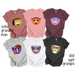 personalized, take coffee face, yourself and your friends! sweatshirt, friends and family, grandma, group party shirts,