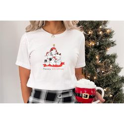 meowy christmas shirt, christmas cat, merry christmas, cat lover shirt, christmas gift, christmas gift for cat mom gifts