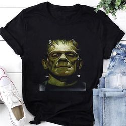 frankenstein scary movie t-shirt, frankenstein shirt fan gifts, frankenstein vintage shirt, frankenstein graphic tee, fr
