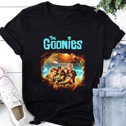 the goonies horror island adventure t-shirt, the goonies shirt fan gifts, the goonies movie shirt, the goonies graphic t