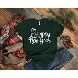 happy new year t-shirt, new years outfit, new year shirt, new year gift, funny new year tee, happy new year tee, hello n