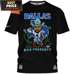 dallas cowboys fortress dak presott graphic tshirt, dallas cowboys gifts for men  best personalized gift  unique gifts i